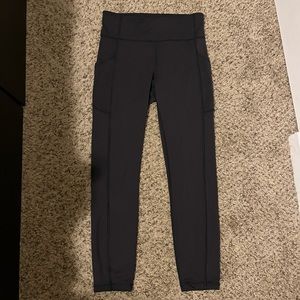 Lululemon Black Invigorate 25” Leggings